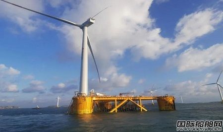 全球首座深遠海風(fēng)光漁融合綜合型浮式風(fēng)機基礎(chǔ)項目順利落戶安裝