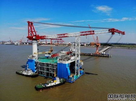 “鐵建潛01”坐底式風(fēng)電安裝船完成船舶錨機升級改造工作