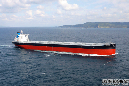 名村造船交付第三艘新型182000載重噸散貨船
