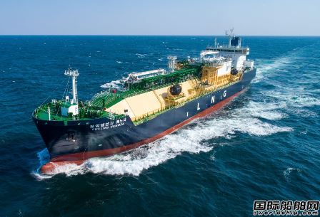 大韓海運(yùn)新造LNG加注船獲新加坡GSP認(rèn)證