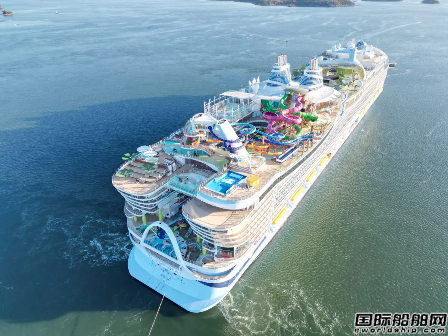 全球最大豪華郵輪“海洋標志號”完成交付前最后海試