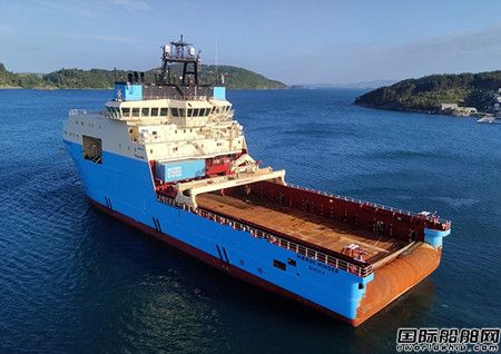 Inmarsat為馬士基海洋首艘電池動(dòng)力三用工作船提供數(shù)據(jù)解決方案