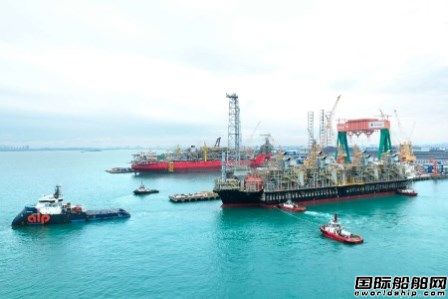 Seatrium交付Golar LNG第二艘LNG船改裝FLNG