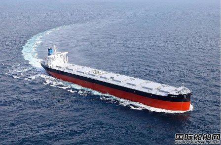 名村造船交付第四艘新型182000載重噸散貨船