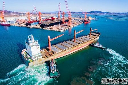 第50艘！大船長(zhǎng)興承修地中海航運(yùn)“MSC CORCOVDO III”輪
