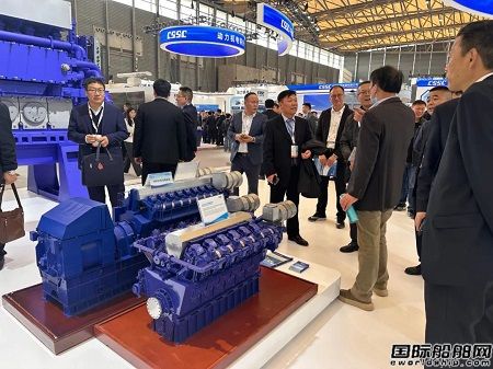 陜柴重工攜新產(chǎn)品亮相2023年中國國際海事展