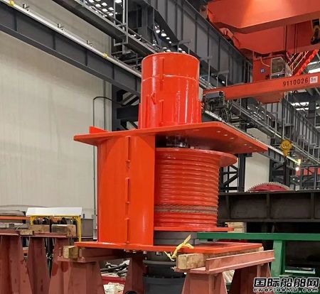中船綠洲首臺(tái)水密絞車研制并試驗(yàn)成功