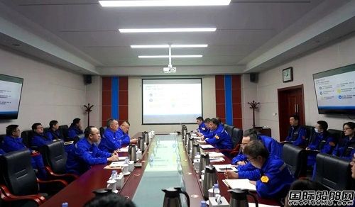 大連造船董事長(zhǎng)楊志忠調(diào)研大船天津和山船重工