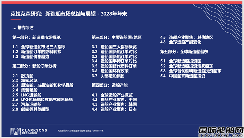 克拉克森研究：新造船市場(chǎng)總結(jié)與展望——突破的一年