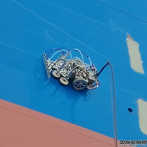大連中遠(yuǎn)海運(yùn)重工涂裝多功能防腐作業(yè)機(jī)器人投產(chǎn)上線(xiàn)