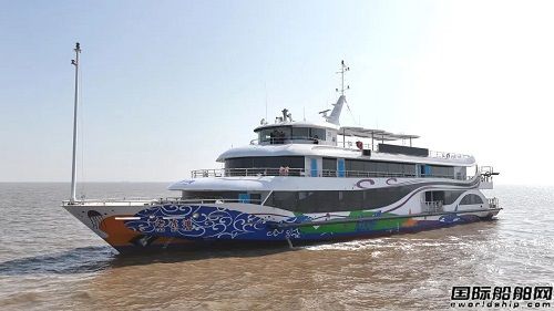 東方船艇設(shè)計建造大型高端游覽船“老虎灘”號成功試航