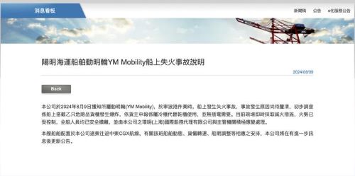 高溫導(dǎo)致船載危險品爆炸？寧波港集裝箱船發(fā)生燃爆