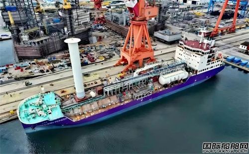 全球首制!大連造船建造7500方LCO2運(yùn)輸船試航成功