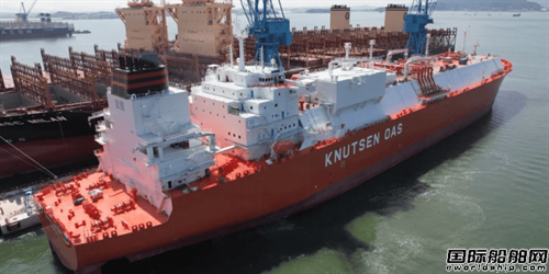 HD現(xiàn)代三湖為Knutsen建造新型節(jié)能LNG船交付