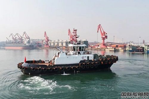 山東港口最大馬力羅伯特拖輪完成海試
