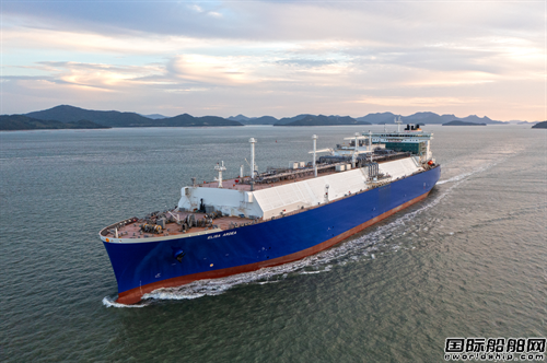 HD現(xiàn)代三湖為日本郵船建造LNG船交付