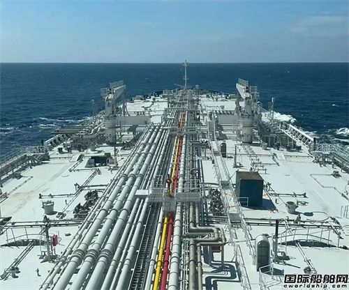外高橋造船為Performance建造第二艘成品油船試航凱旋
