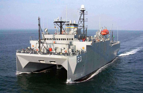 美稱測量船遭中國船艦“騷擾”