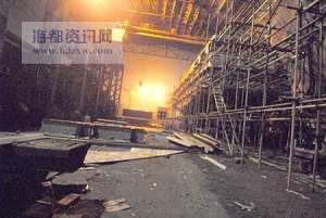 福建東南船廠事故兩工人一死一傷