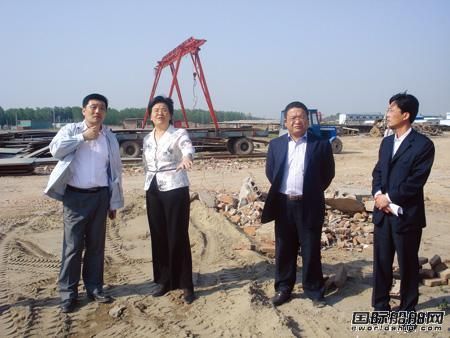 南通市副市長(zhǎng)調(diào)研如皋船企