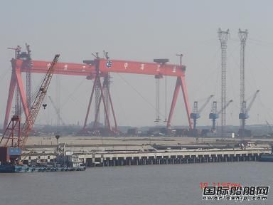 中海江蘇造船基地計(jì)劃明年6月底竣工