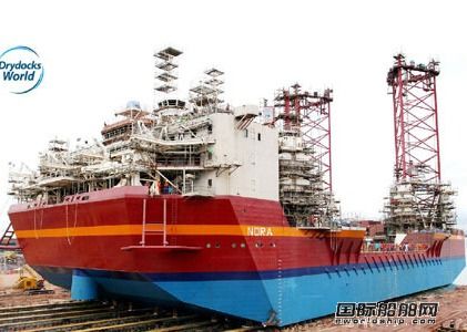印尼Graha船廠一艘自升式作業(yè)船下水