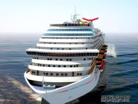 “Carnival Magic”號(hào)船體分段鋪設(shè)