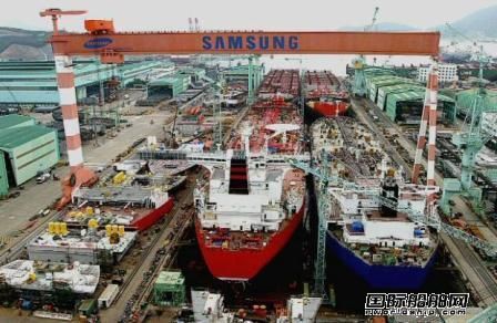 三星重工新接造船訂單躍居世界第一