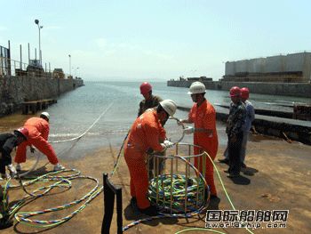 長興島造船廠水下故障排除