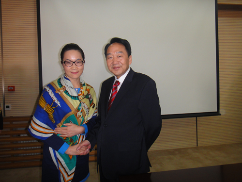 郭總與新聞出版署署長(zhǎng)蔣建國(guó)